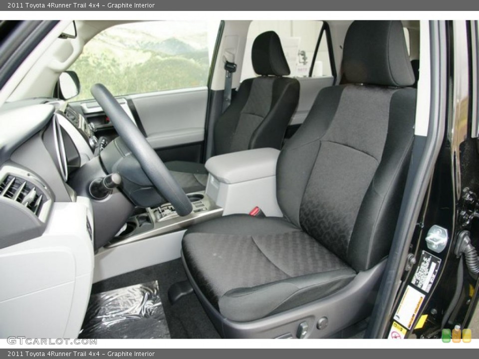 Graphite Interior Photo for the 2011 Toyota 4Runner Trail 4x4 #48533330