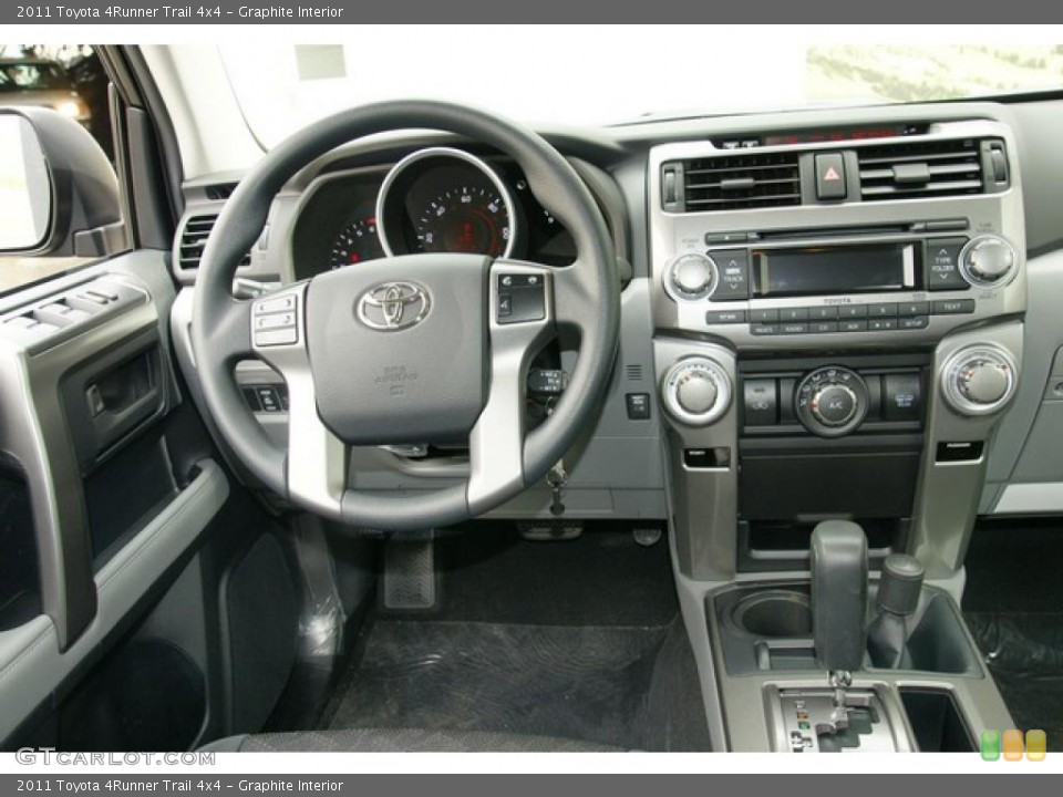 Graphite Interior Steering Wheel for the 2011 Toyota 4Runner Trail 4x4 #48533390