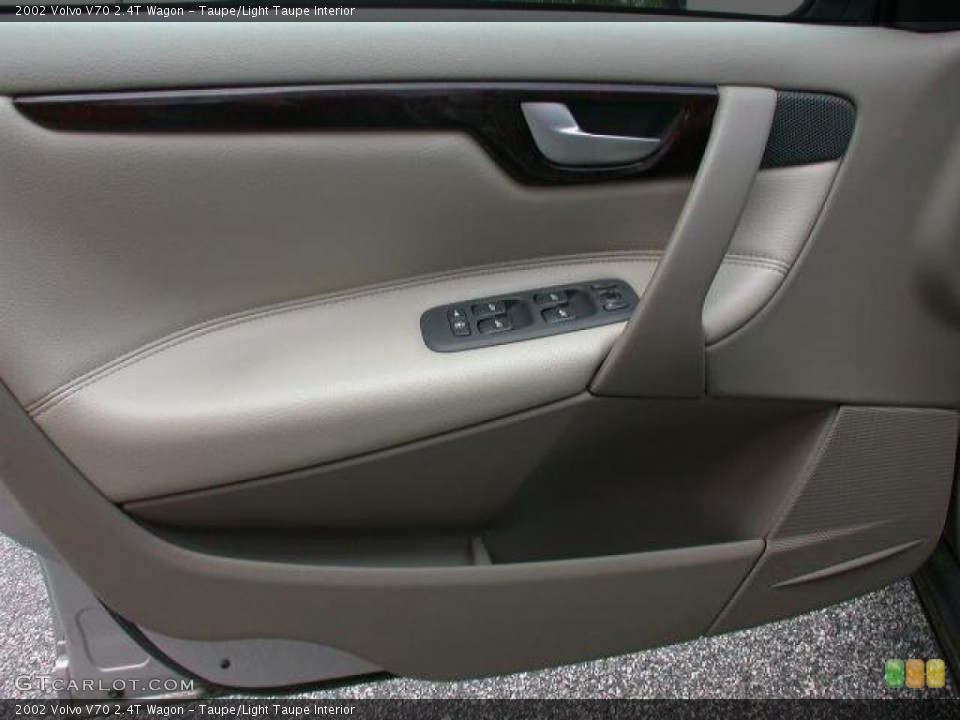 Taupe/Light Taupe Interior Door Panel for the 2002 Volvo V70 2.4T Wagon #48533789
