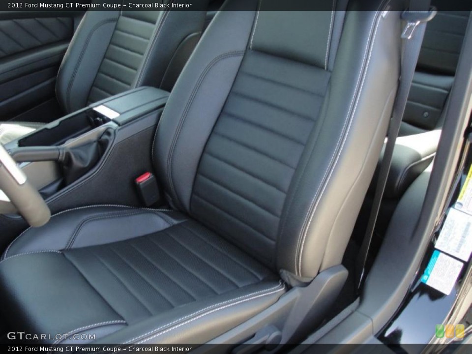 Charcoal Black Interior Photo for the 2012 Ford Mustang GT Premium Coupe #48534158
