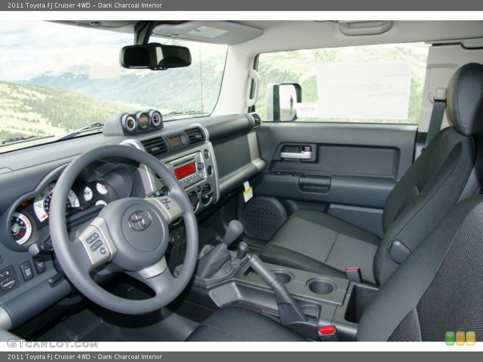 Dark Charcoal Interior Photo for the 2011 Toyota FJ Cruiser 4WD #48534506