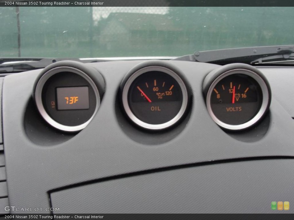Charcoal Interior Gauges for the 2004 Nissan 350Z Touring Roadster #48536252