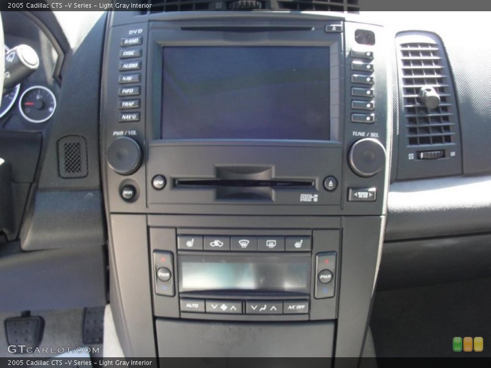 Light Gray Interior Controls for the 2005 Cadillac CTS -V Series #48536747