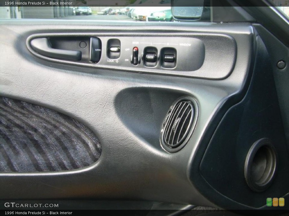 Black Interior Controls for the 1996 Honda Prelude Si #48537170