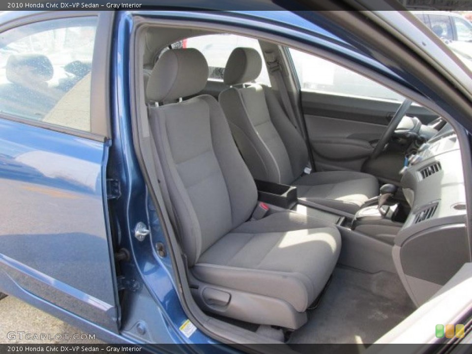 Gray Interior Photo for the 2010 Honda Civic DX-VP Sedan #48538832