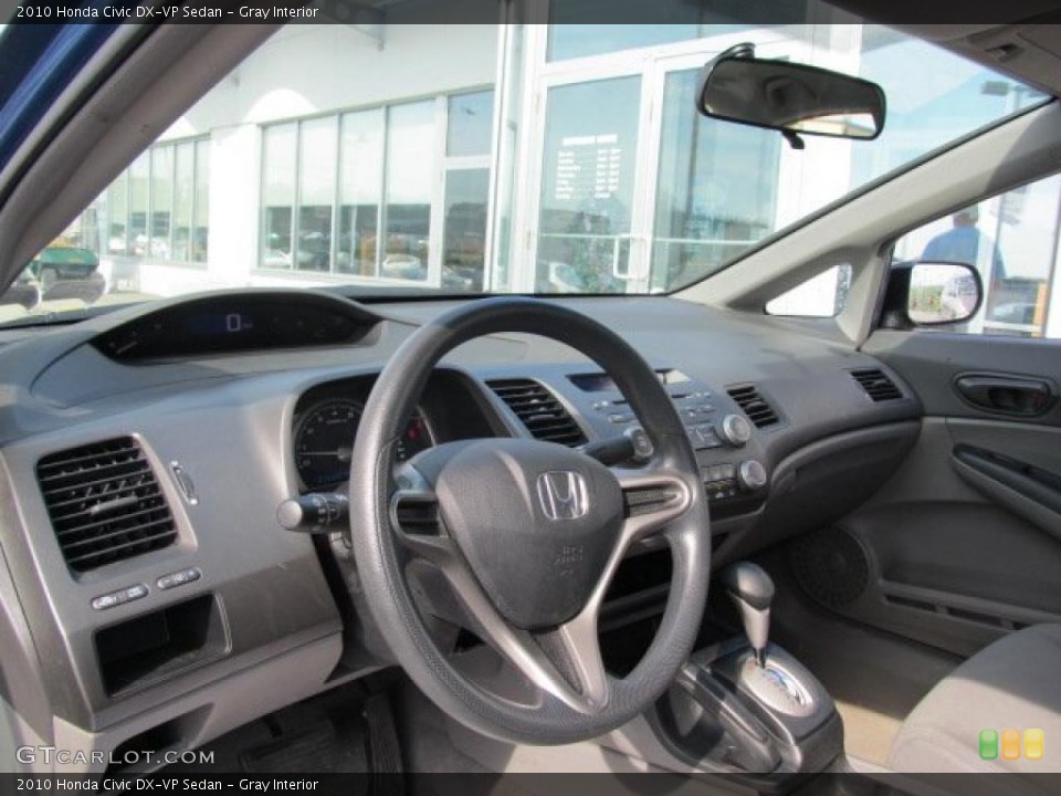 Gray Interior Photo for the 2010 Honda Civic DX-VP Sedan #48538859