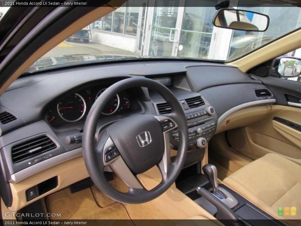 Ivory Interior Dashboard for the 2011 Honda Accord LX Sedan #48539195