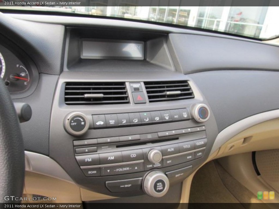 Ivory Interior Controls for the 2011 Honda Accord LX Sedan #48539237