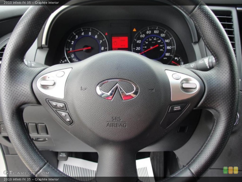 Graphite Interior Steering Wheel for the 2010 Infiniti FX 35 #48539417