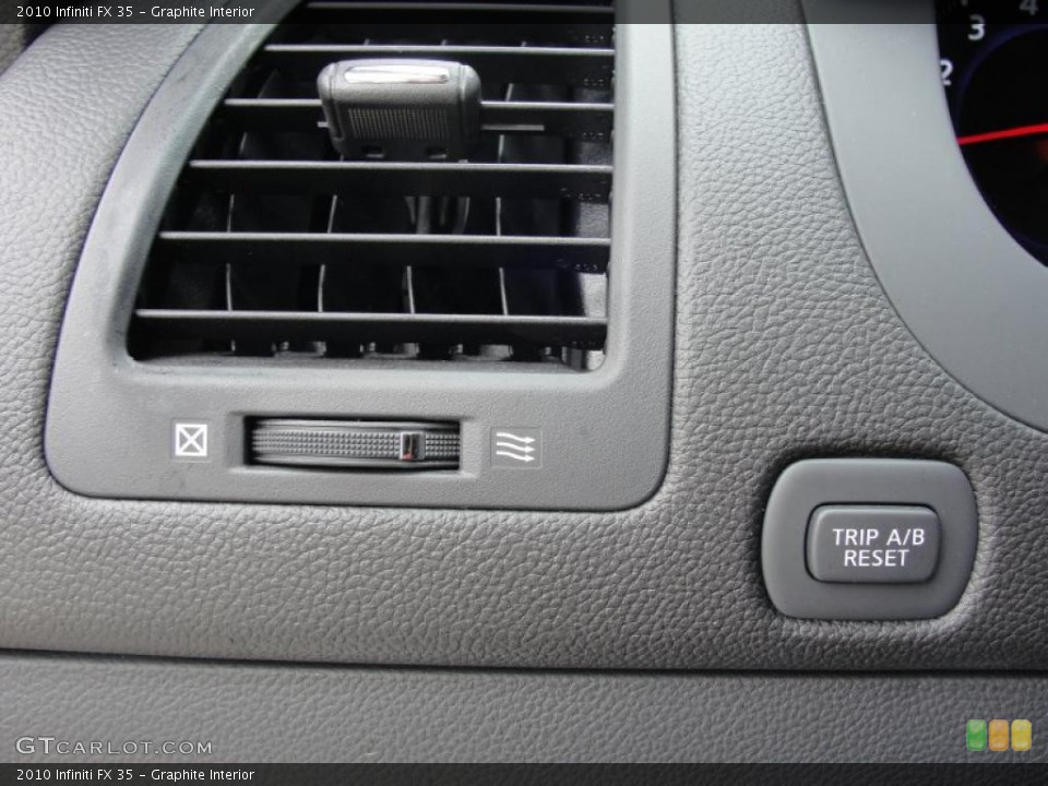 Graphite Interior Controls for the 2010 Infiniti FX 35 #48539445