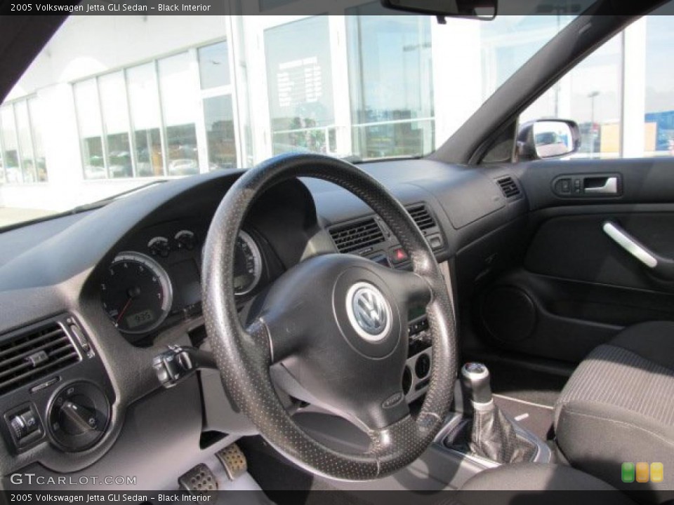 Black Interior Photo for the 2005 Volkswagen Jetta GLI Sedan #48540536