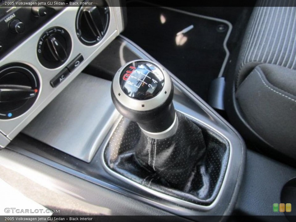 Black Interior Transmission for the 2005 Volkswagen Jetta GLI Sedan #48540554