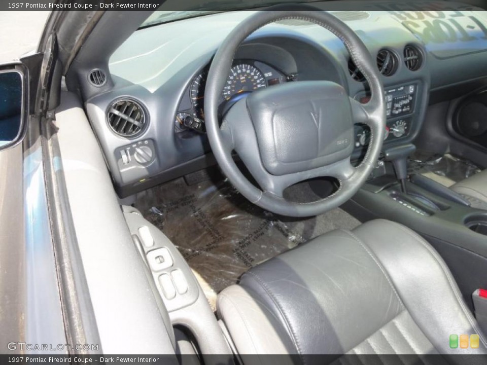 Dark Pewter Interior Photo for the 1997 Pontiac Firebird Coupe #48543173