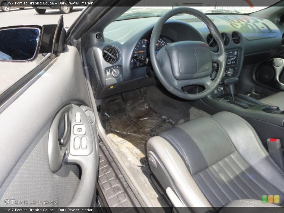 Dark Pewter Interior Photo for the 1997 Pontiac Firebird Coupe #48543182