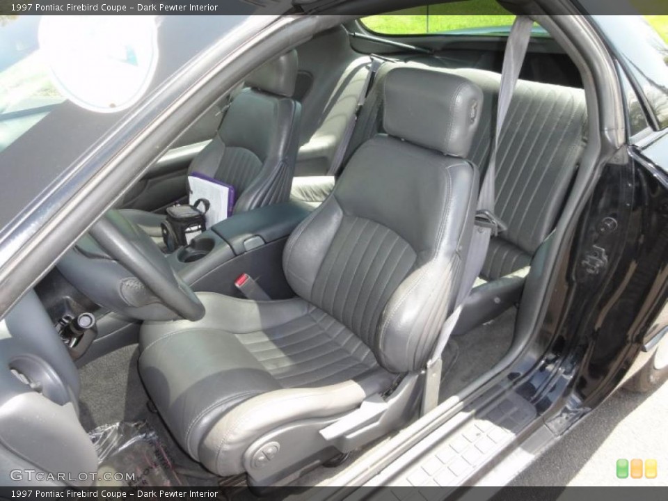 Dark Pewter Interior Photo for the 1997 Pontiac Firebird Coupe #48543218