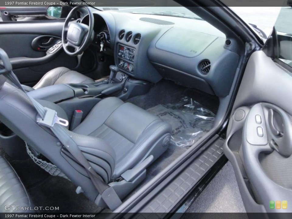 Dark Pewter Interior Photo for the 1997 Pontiac Firebird Coupe #48543227