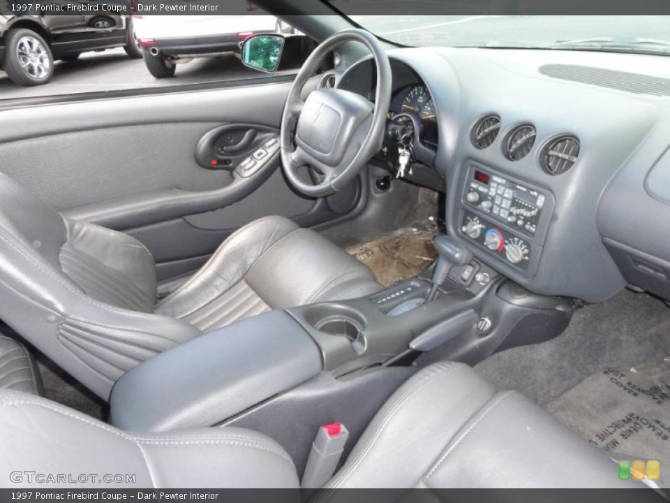 Dark Pewter Interior Photo for the 1997 Pontiac Firebird Coupe #48543236