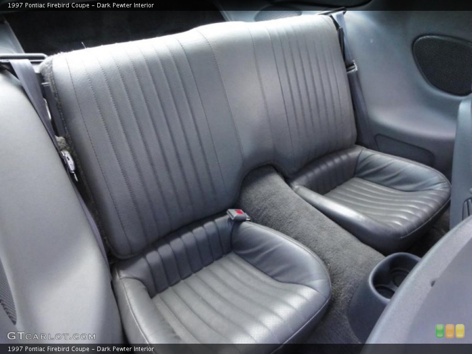 Dark Pewter Interior Photo for the 1997 Pontiac Firebird Coupe #48543254