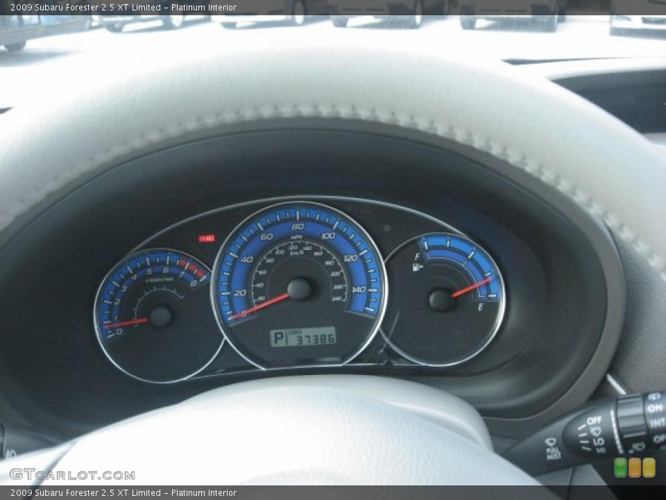 Platinum Interior Gauges for the 2009 Subaru Forester 2.5 XT Limited #48544205