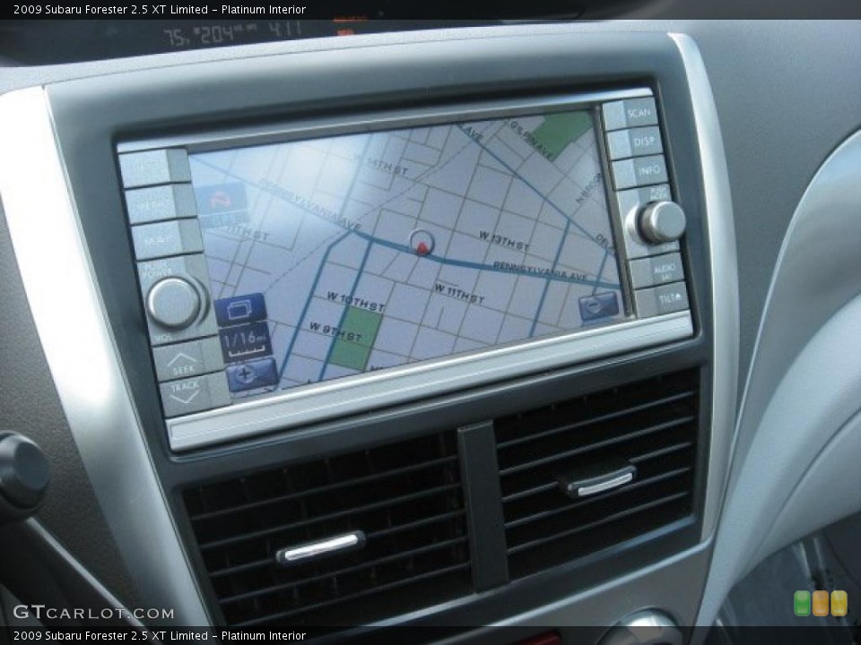 Platinum Interior Navigation for the 2009 Subaru Forester 2.5 XT Limited #48544352