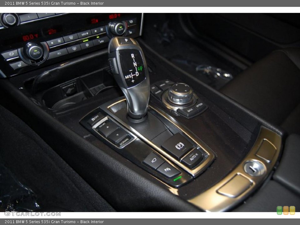 Black Interior Transmission for the 2011 BMW 5 Series 535i Gran Turismo #48544430