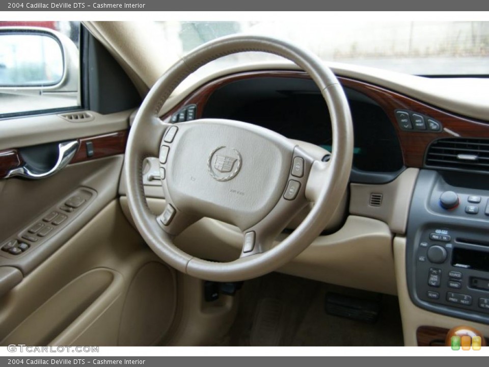 Cashmere Interior Steering Wheel for the 2004 Cadillac DeVille DTS #48548306