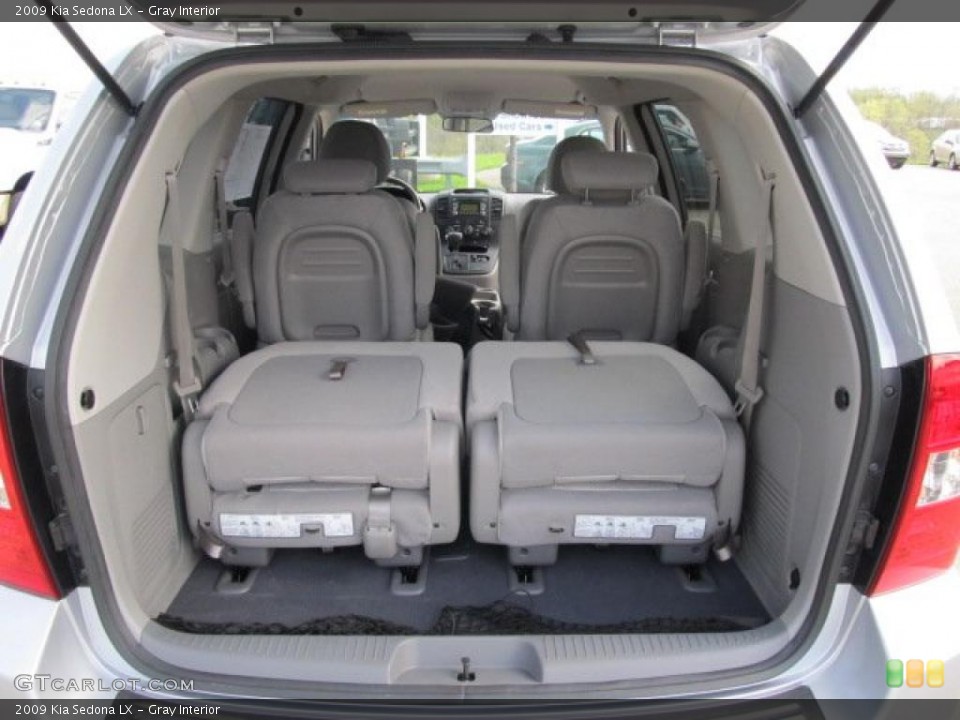 Gray Interior Trunk for the 2009 Kia Sedona LX #48548423