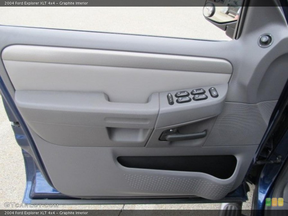Graphite Interior Door Panel for the 2004 Ford Explorer XLT 4x4 #48548546