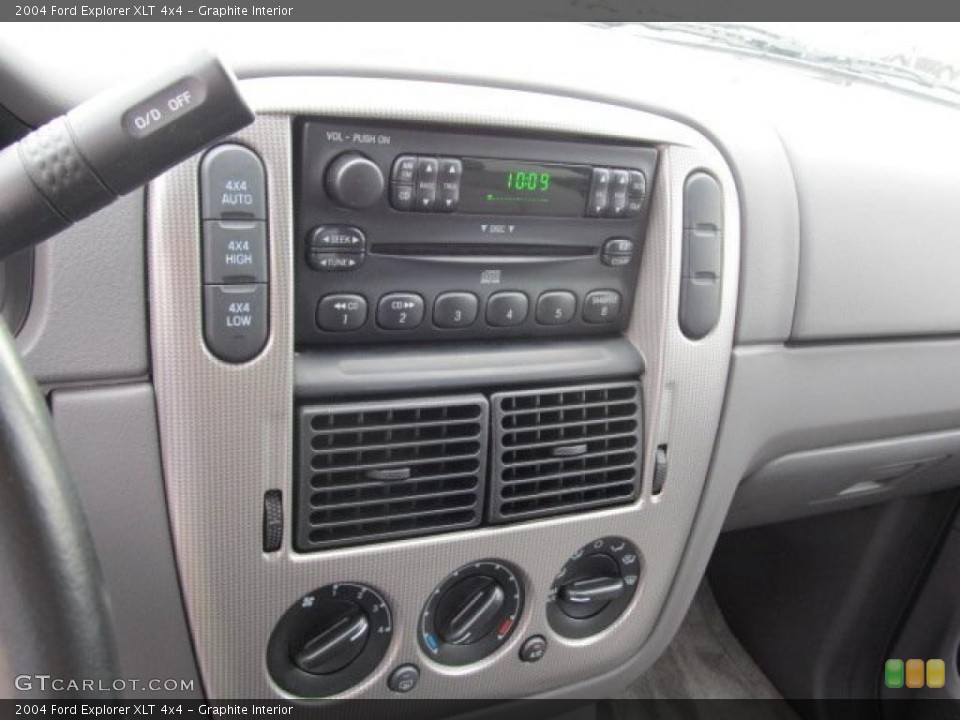 Graphite Interior Controls for the 2004 Ford Explorer XLT 4x4 #48548579