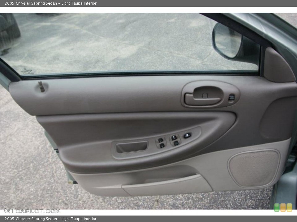 Light Taupe Interior Door Panel for the 2005 Chrysler Sebring Sedan #48548861