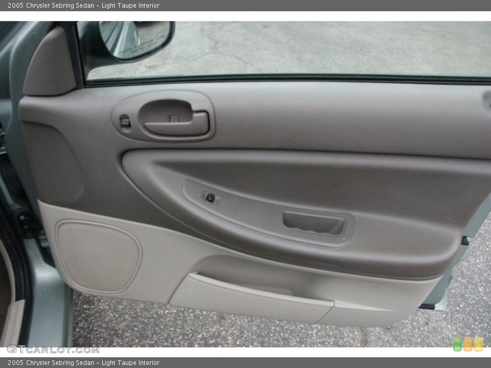 Light Taupe Interior Door Panel for the 2005 Chrysler Sebring Sedan #48548900