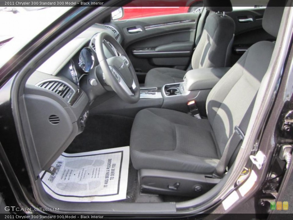 Black Interior Photo for the 2011 Chrysler 300  #48552248