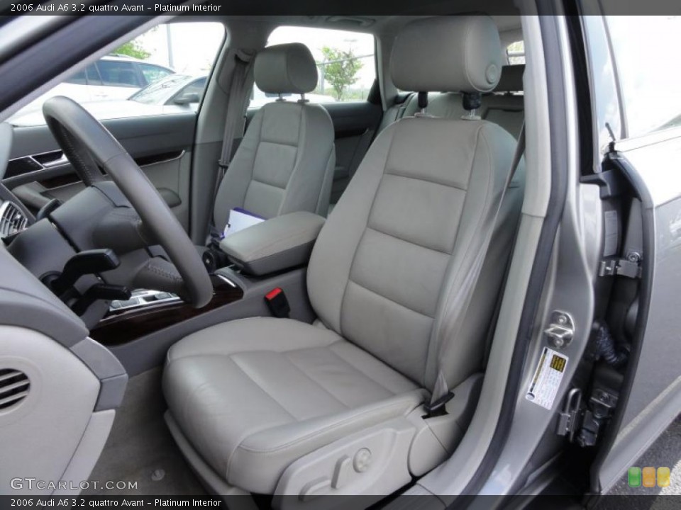 Platinum Interior Photo for the 2006 Audi A6 3.2 quattro Avant #48553418
