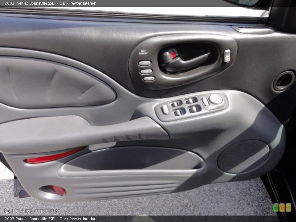 Dark Pewter Interior Door Panel for the 2003 Pontiac Bonneville SSEi #48554246