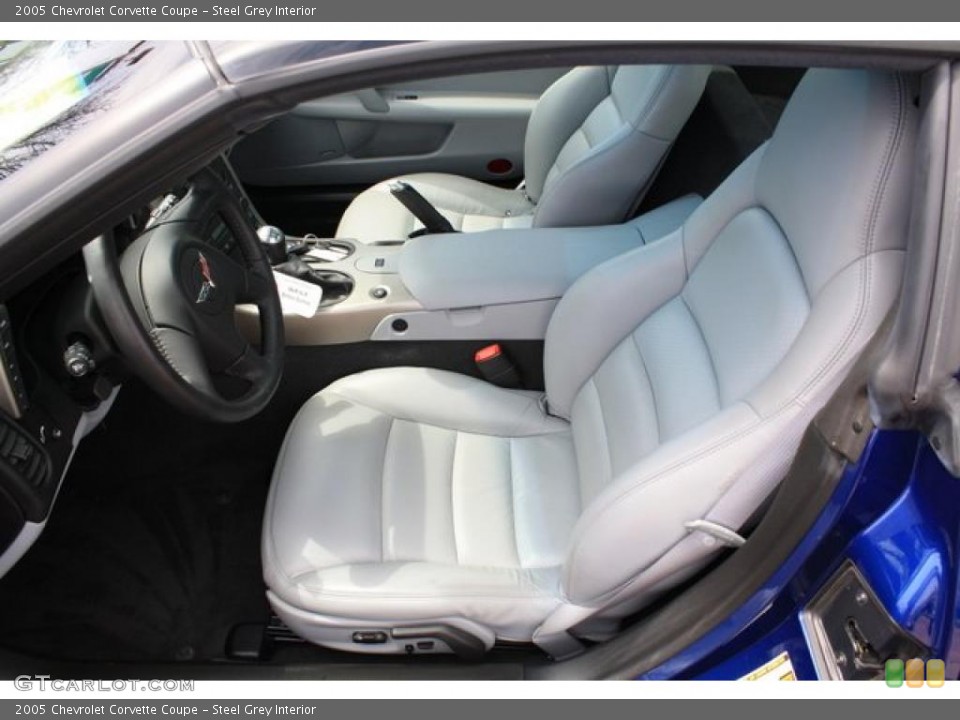 Steel Grey Interior Photo for the 2005 Chevrolet Corvette Coupe #48558200