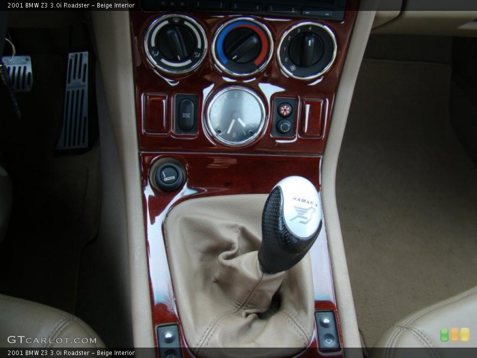 Beige Interior Transmission for the 2001 BMW Z3 3.0i Roadster #48558704