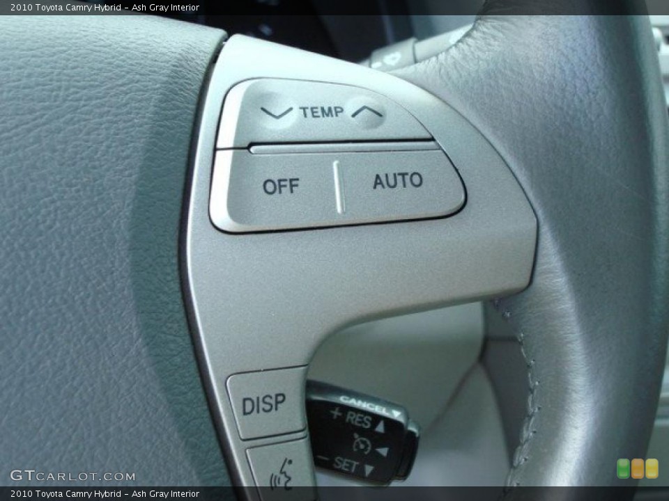 Ash Gray Interior Controls for the 2010 Toyota Camry Hybrid #48562163
