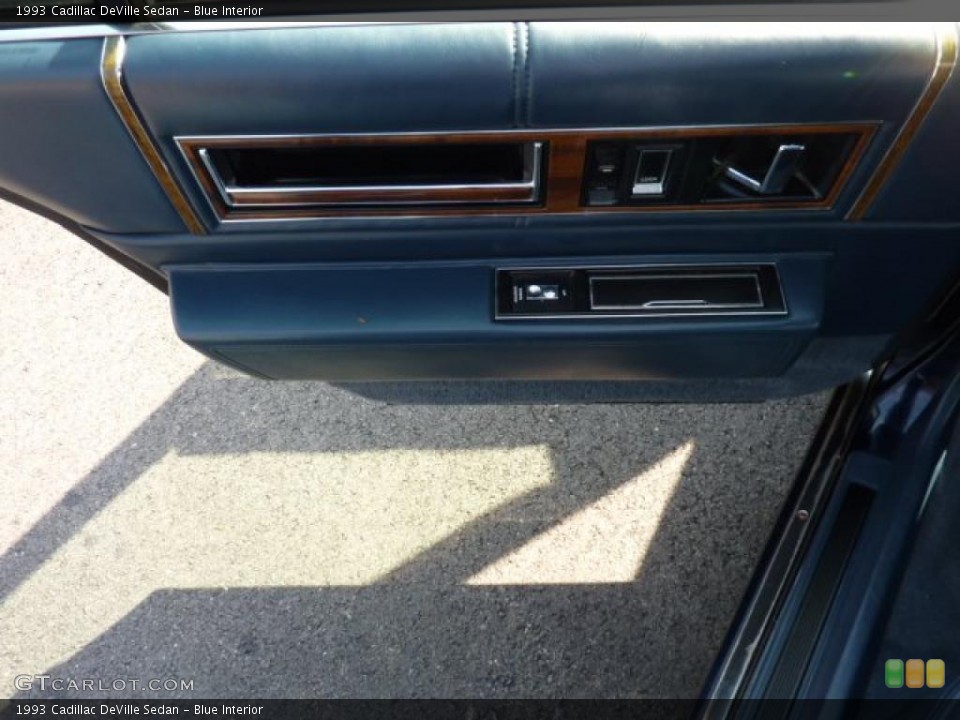 Blue Interior Door Panel for the 1993 Cadillac DeVille Sedan #48564485