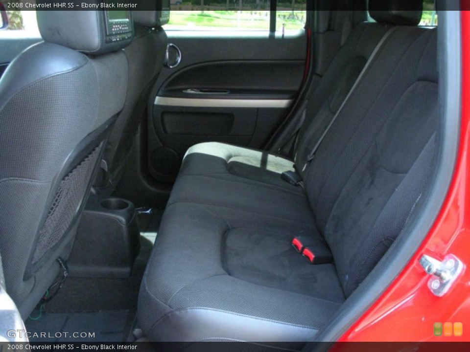 Ebony Black Interior Photo for the 2008 Chevrolet HHR SS #48564685