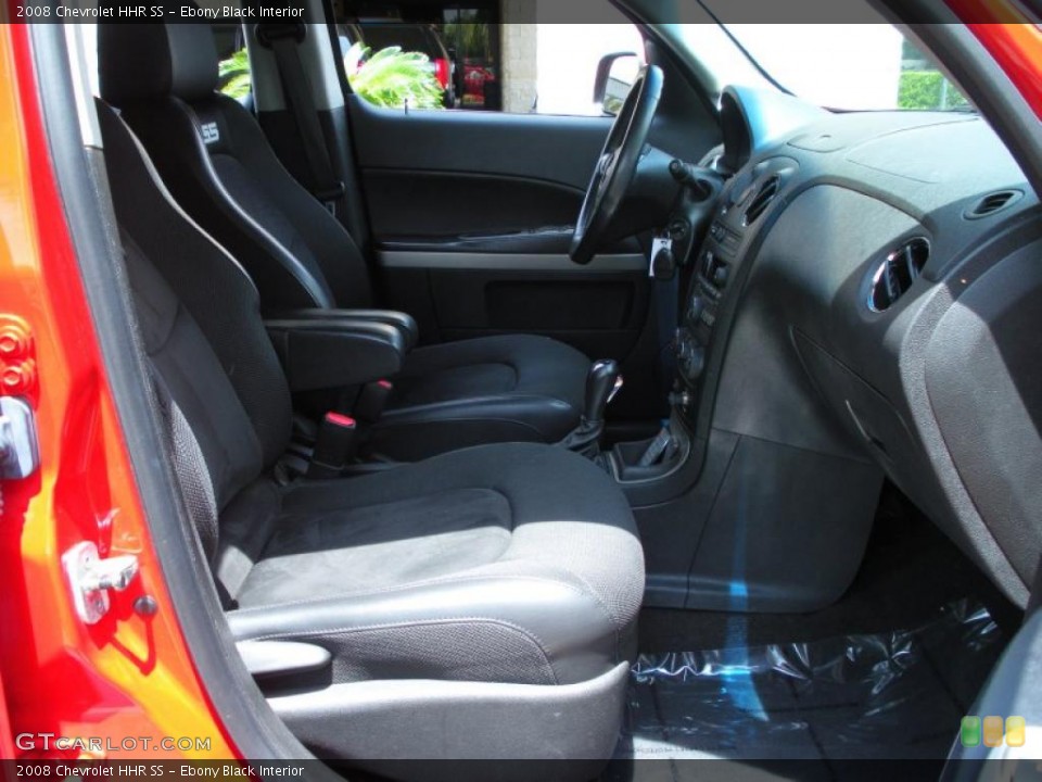 Ebony Black Interior Photo for the 2008 Chevrolet HHR SS #48564700