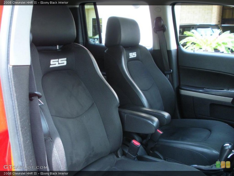 Ebony Black Interior Photo for the 2008 Chevrolet HHR SS #48564715