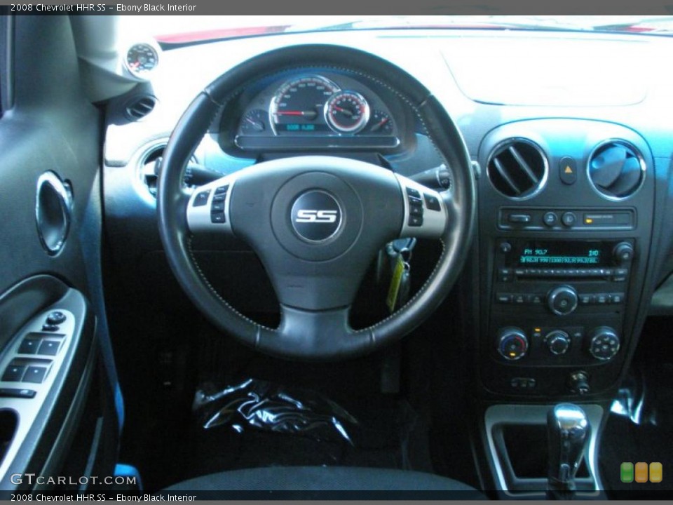 Ebony Black Interior Dashboard for the 2008 Chevrolet HHR SS #48564760