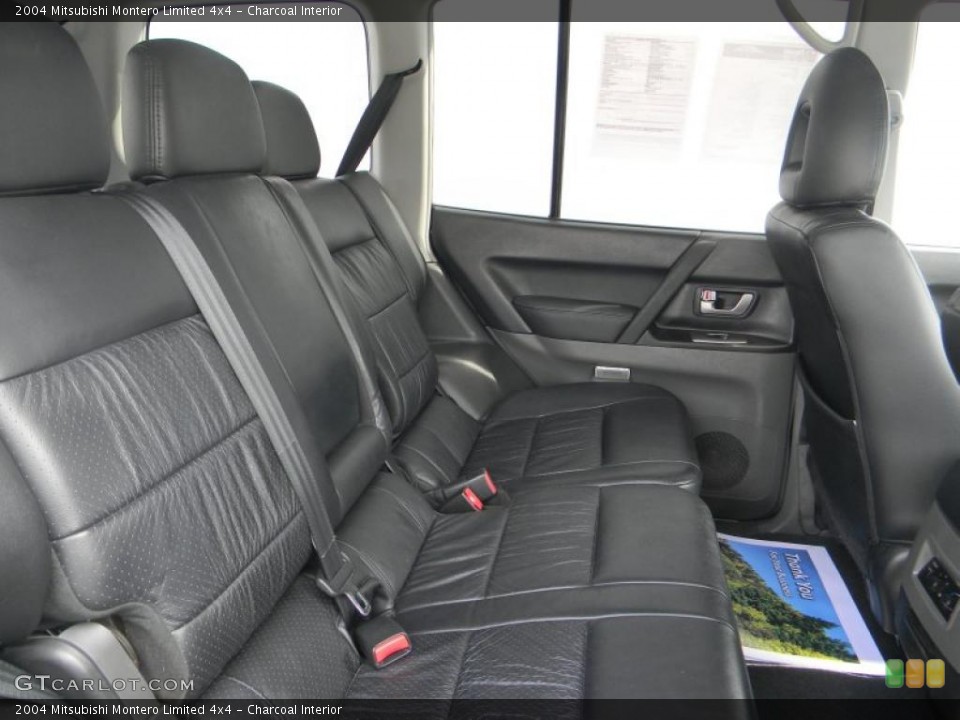 Charcoal 2004 Mitsubishi Montero Interiors