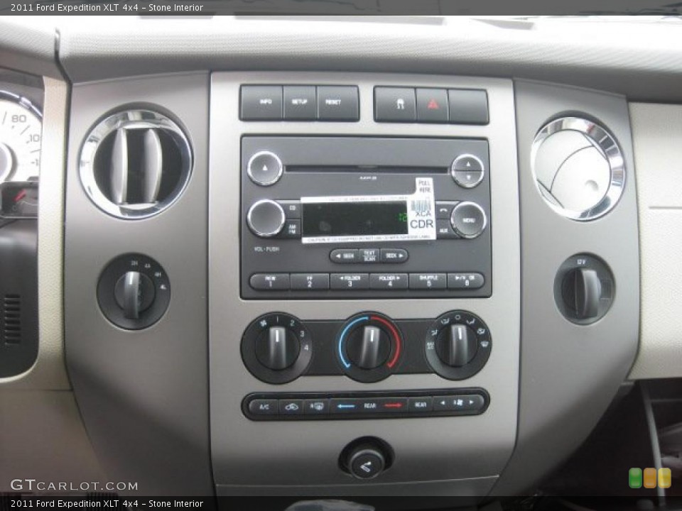Stone Interior Controls for the 2011 Ford Expedition XLT 4x4 #48566194