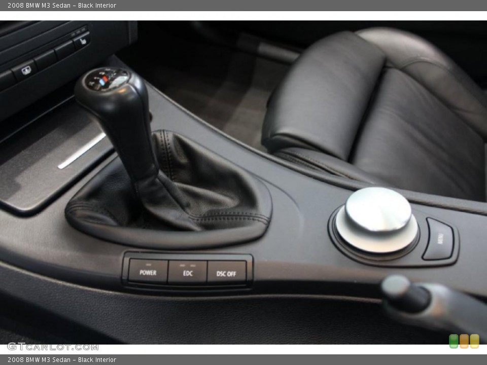 Black Interior Transmission for the 2008 BMW M3 Sedan #48570686