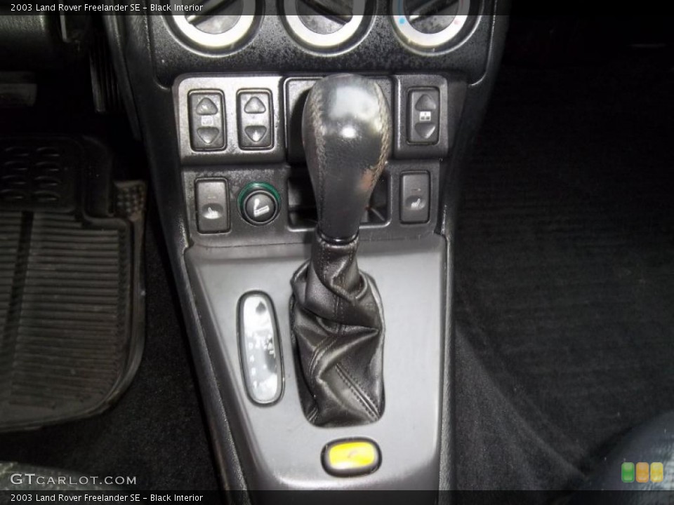 Black Interior Transmission for the 2003 Land Rover Freelander SE #48571313