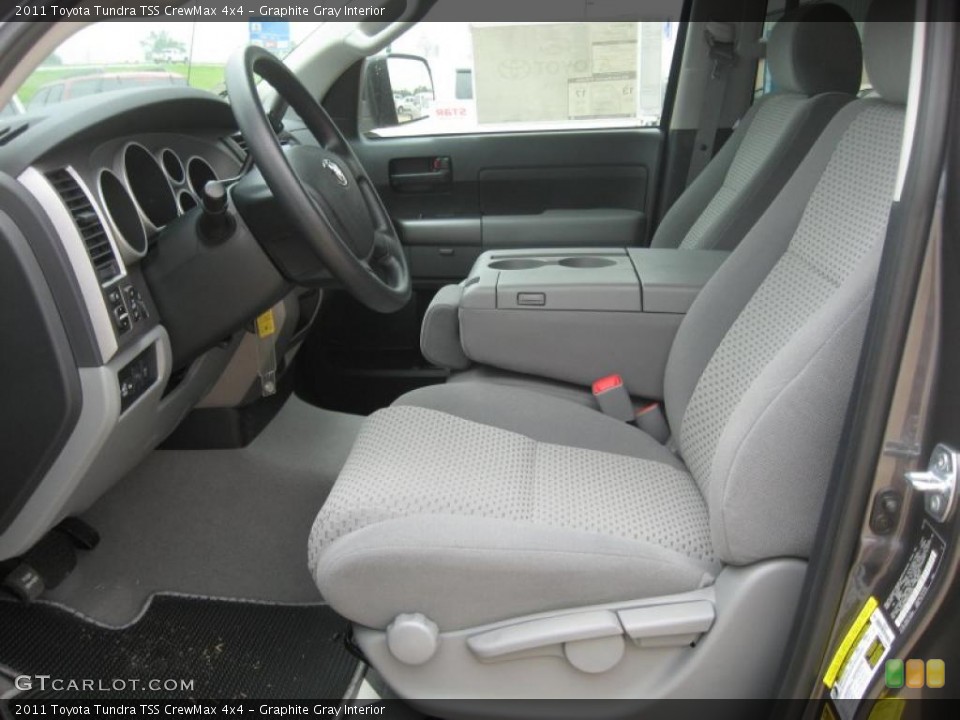 Graphite Gray Interior Photo for the 2011 Toyota Tundra TSS CrewMax 4x4 #48572438
