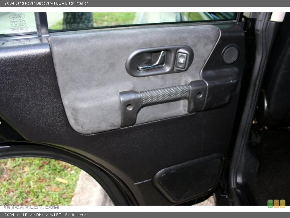 Black Interior Door Panel for the 2004 Land Rover Discovery HSE #48572744