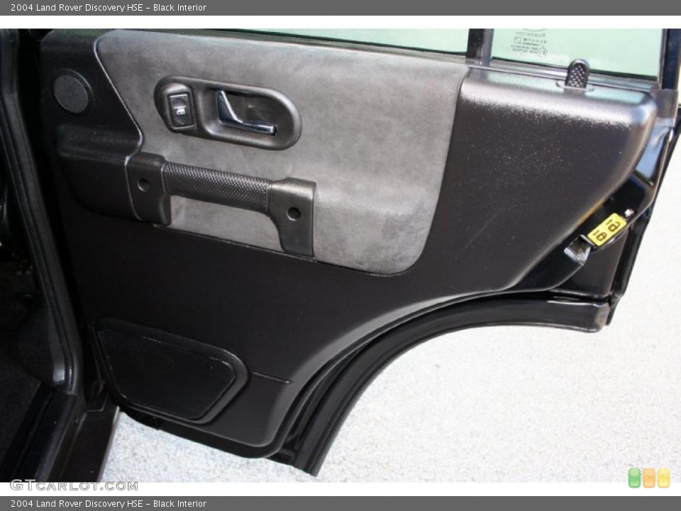Black Interior Door Panel for the 2004 Land Rover Discovery HSE #48572753