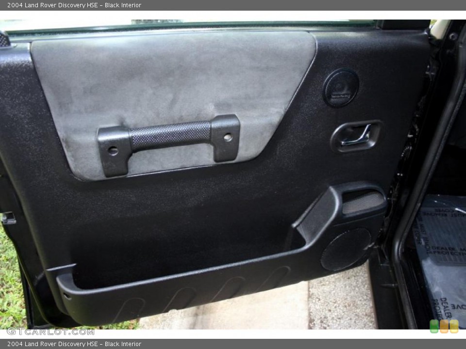 Black Interior Door Panel for the 2004 Land Rover Discovery HSE #48572762